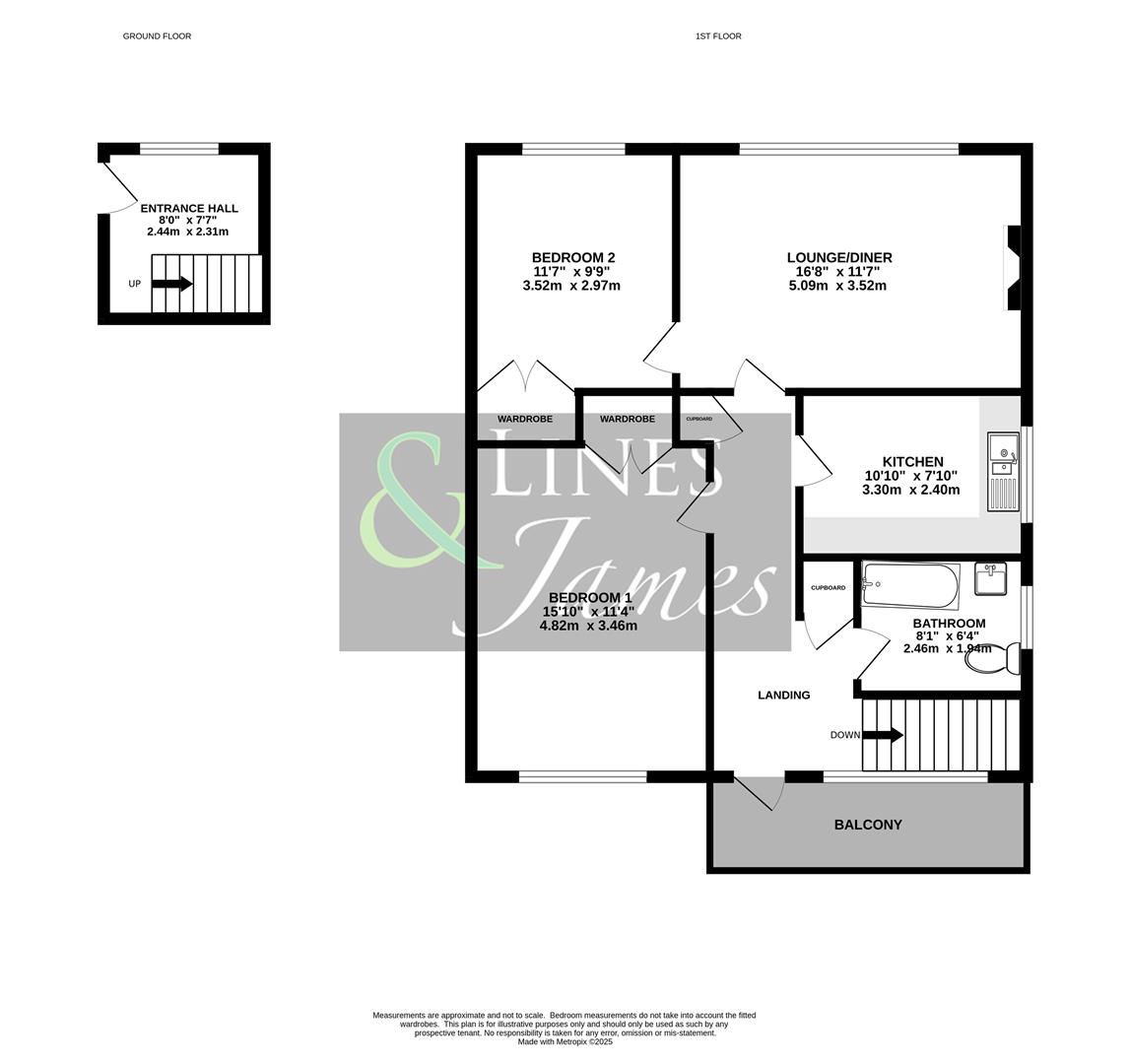 Floorplan for Goring Street, Worthing